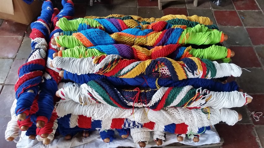 Hammocks in pallet